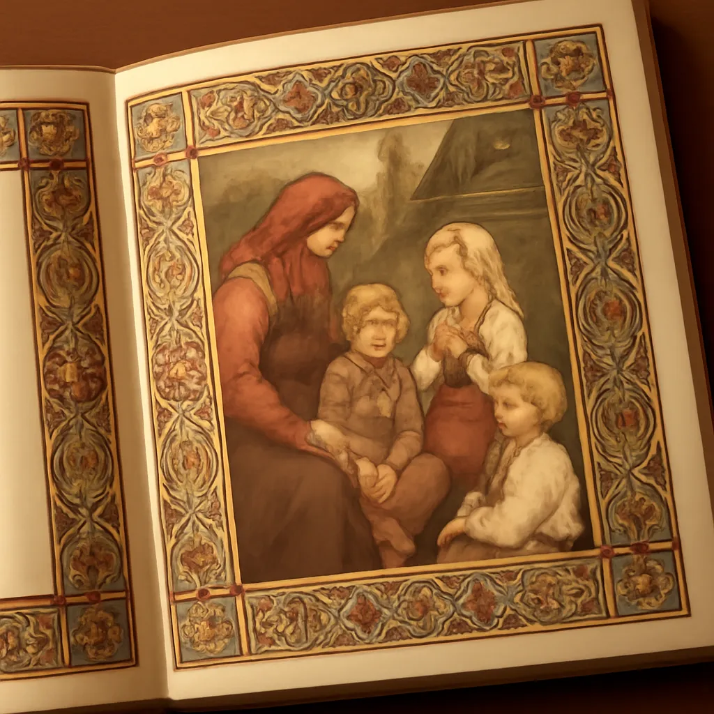 Illustration evoquant albums illustres russes (1)