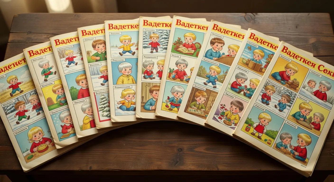 Illustration evoquant bandes dessinees russes (3)