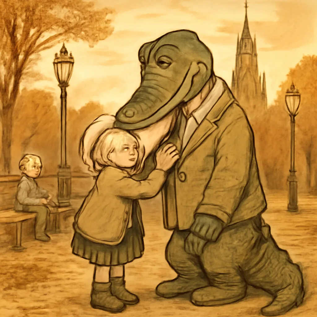 Illustration evoquant cheburashka ouspenski (2)