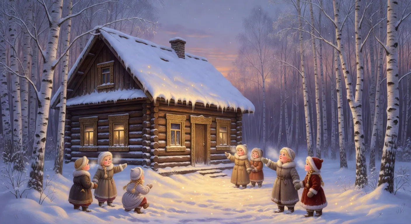 Illustration evoquant contes populaires russes (1)