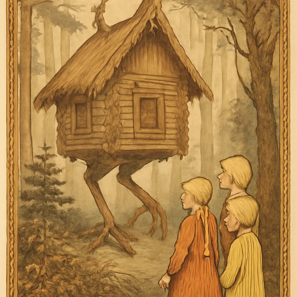 Illustration evoquant contes populaires russes (2)