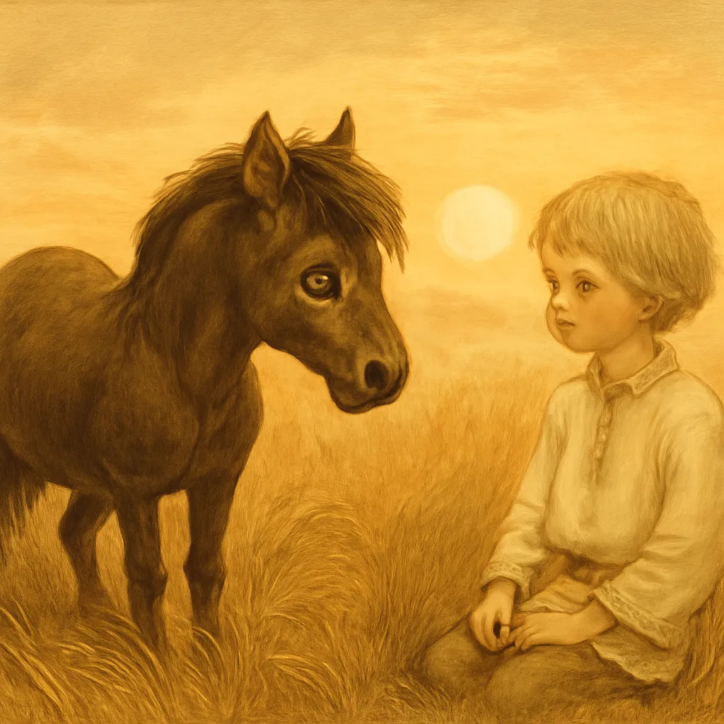 Illustration evoquant petit cheval bossu erchov (1)