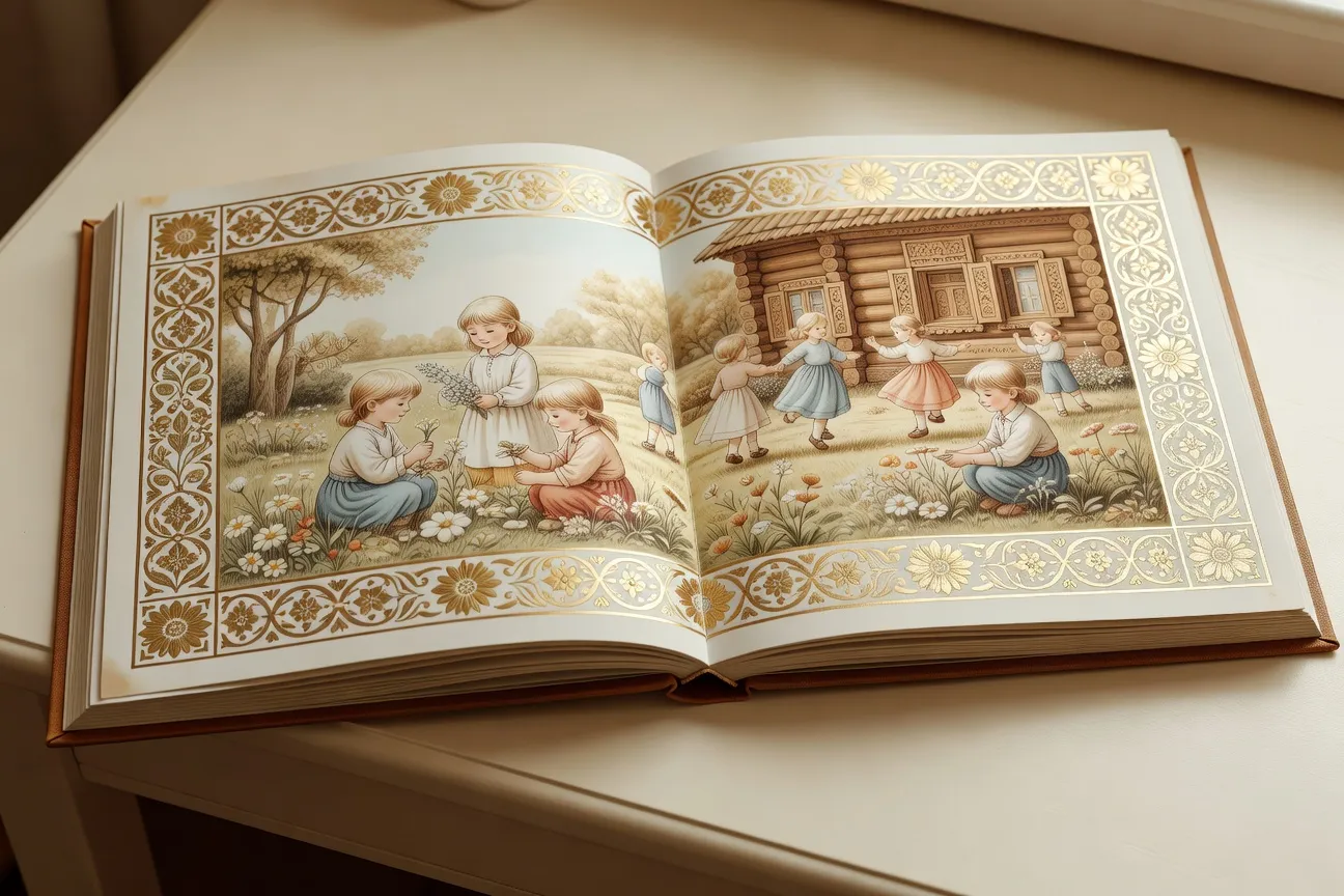 Illustration evoquant ru illjustrirovannye knigi (2)