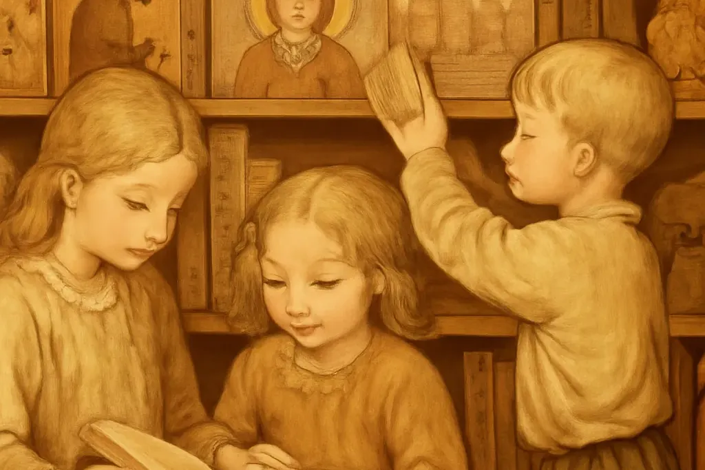 Illustration evoquant ru peredacha russkoj kultury detyam vo frantsii (1)