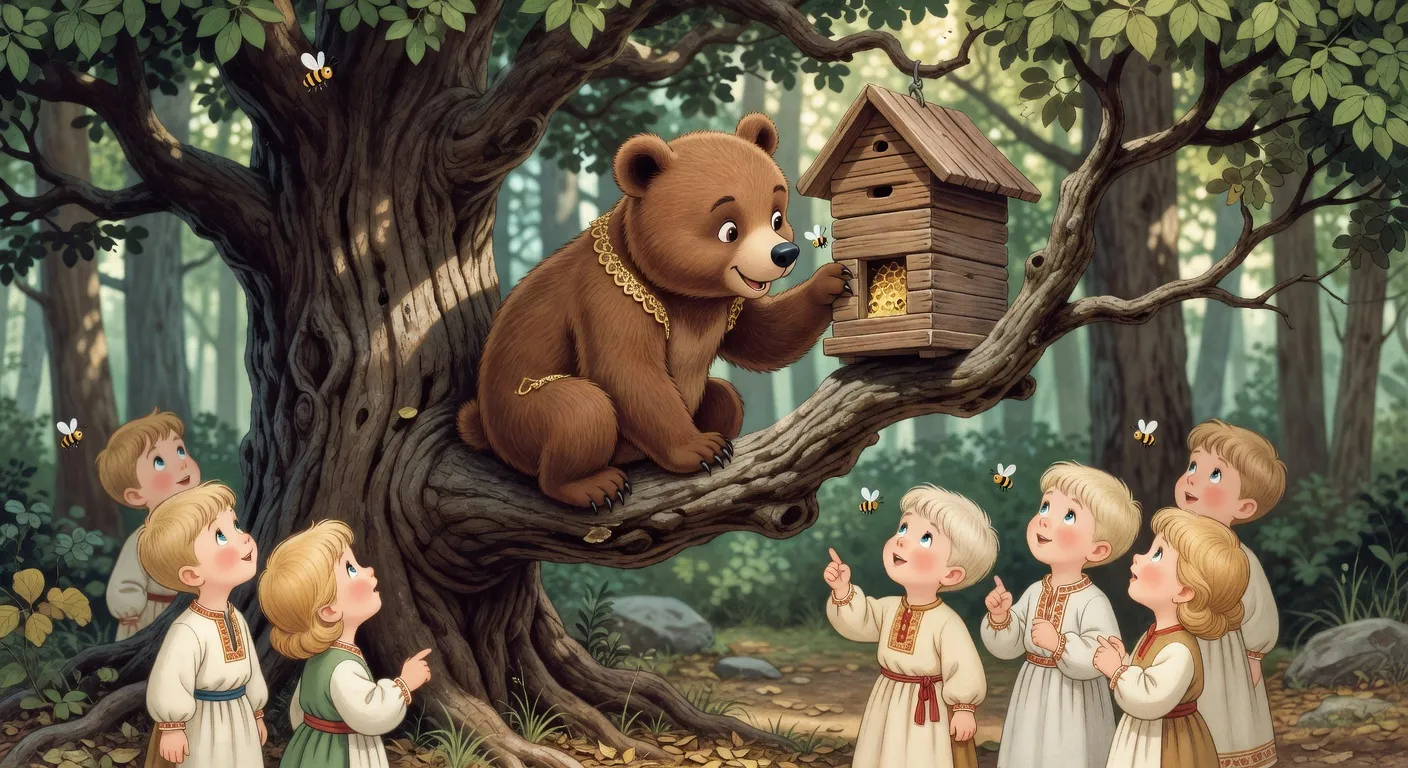 Illustration evoquant winnie soyuzmultfilm (2)