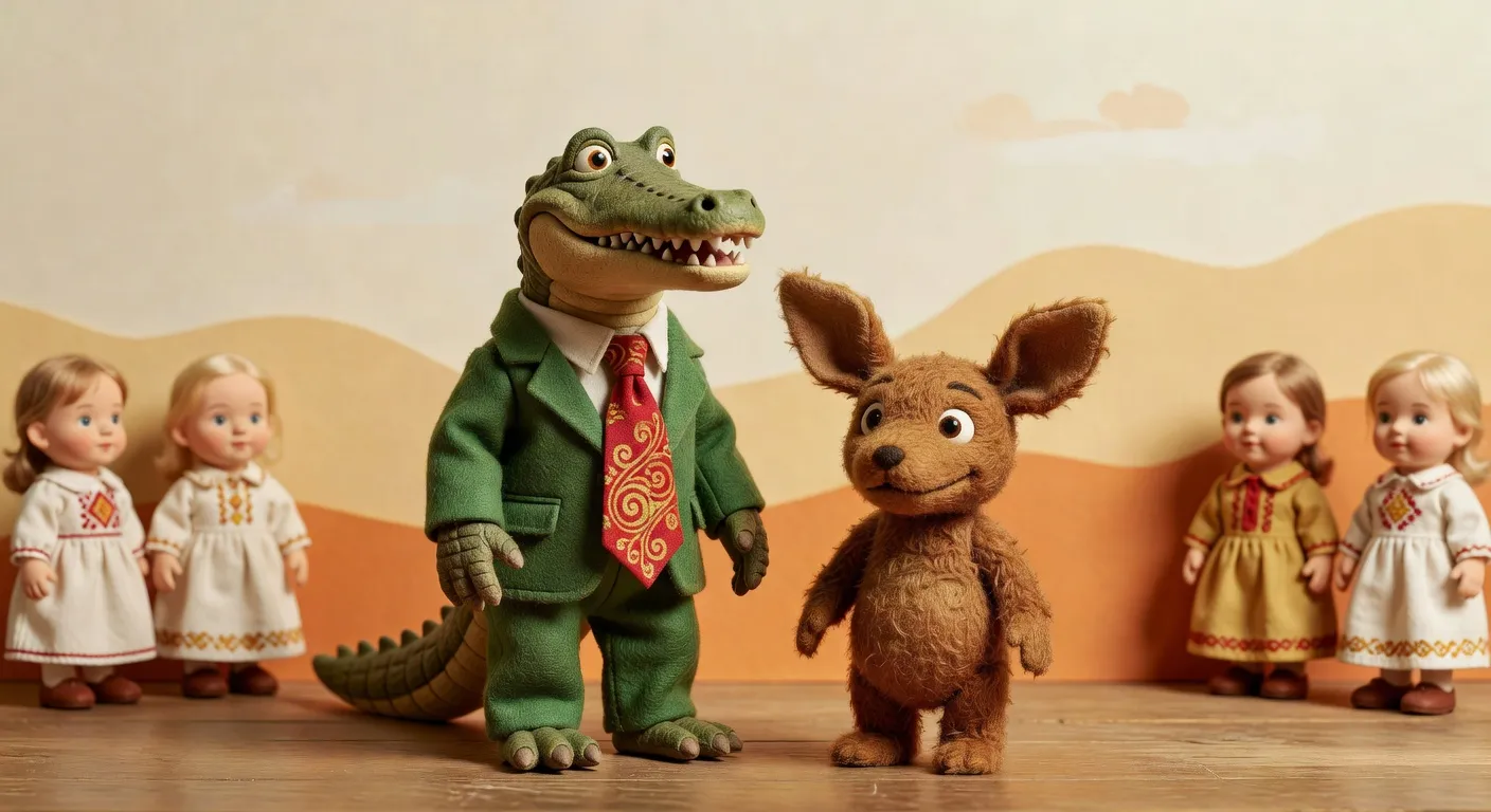 Cheburashka et le crocodile Gena : le classique de Soyuzmultfilm (1969)