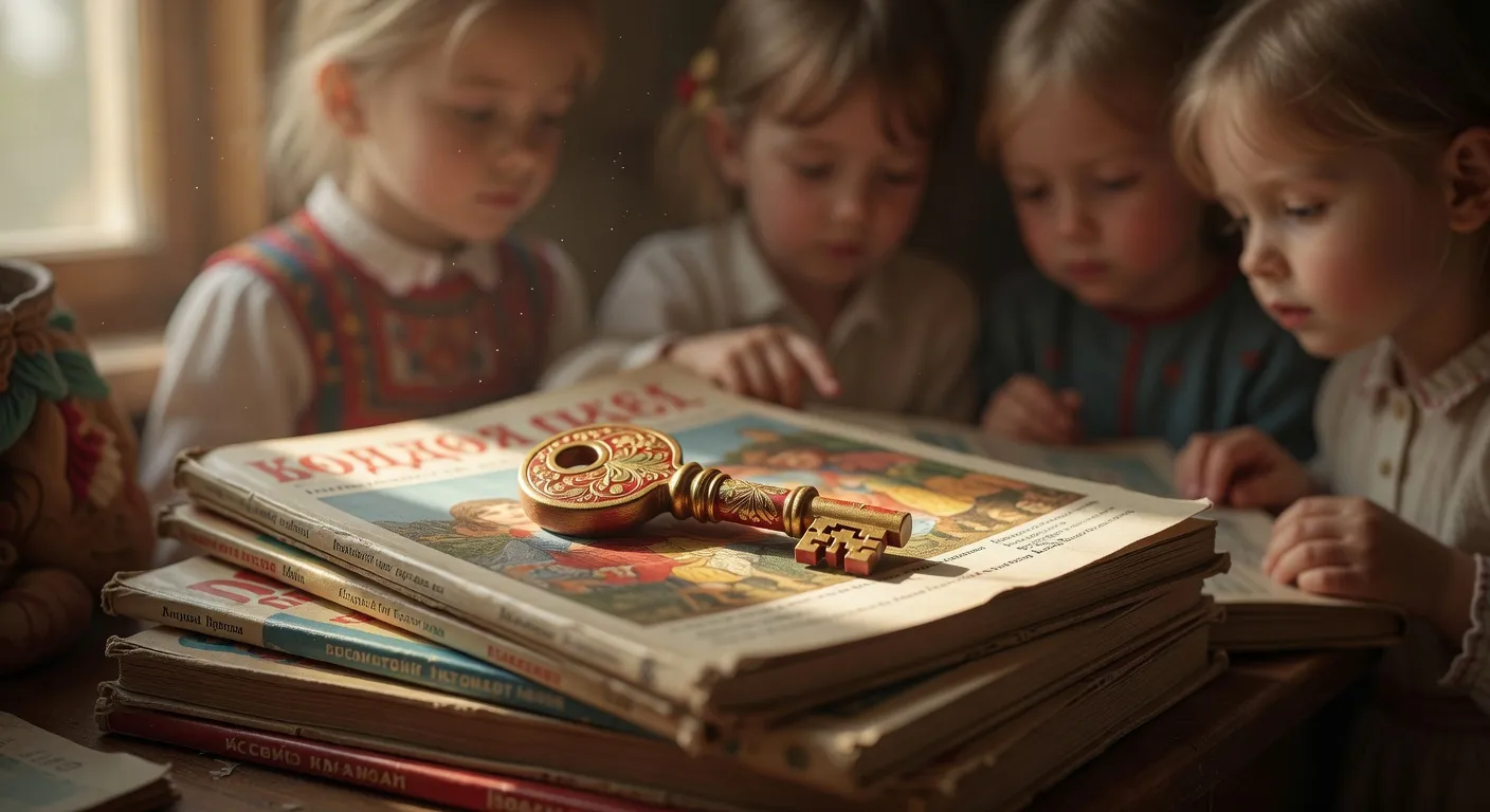 Журнал Ключ: париж ский детский журнал, вышедший из печати